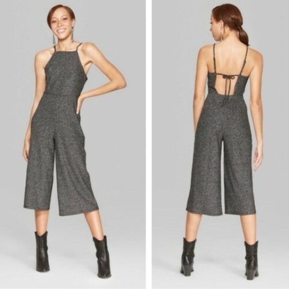 Sparkly Silver Jumpsuit